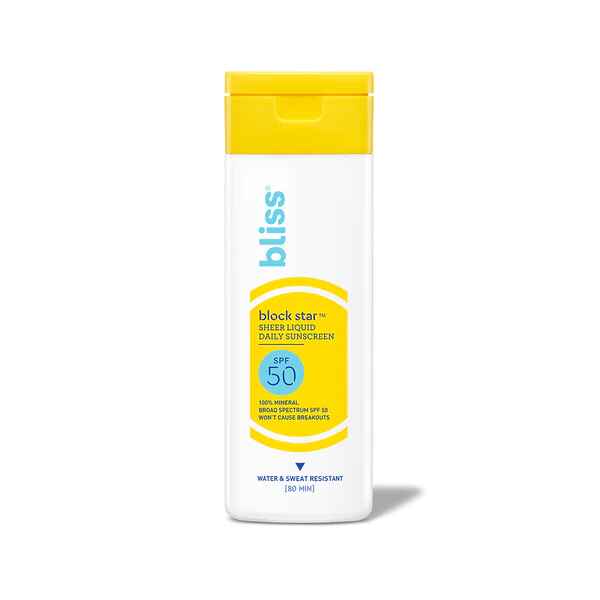 Bliss Block Star Sheer SPF 50.