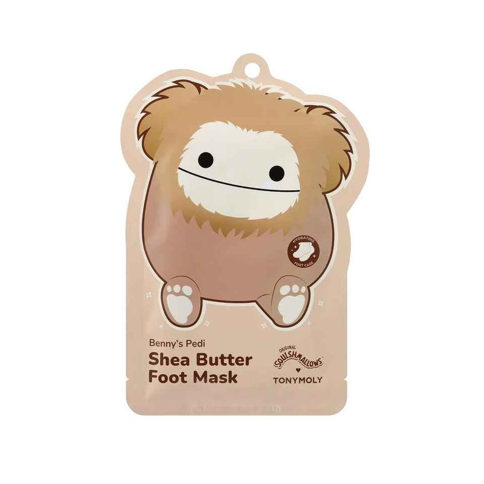 Tonymoly Squishmallows x TONYMOLY Bennys Pedi Foot Mask.