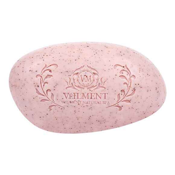 Avon Veilment Natural Spa Himalaya Pink Salt Exfoliating Soap.