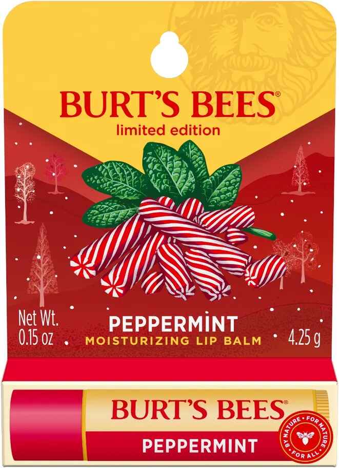 Burt's Bees Peppermint Lip Balm.