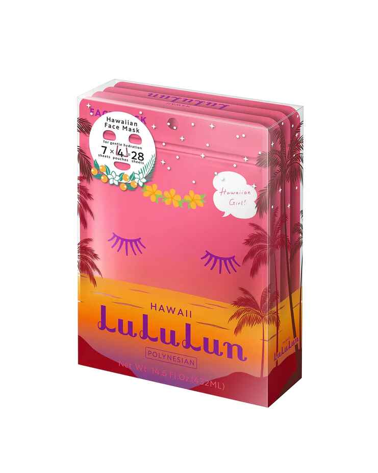 Lululun Travel Lululun Sheet Mask Hawaii Polynesian.