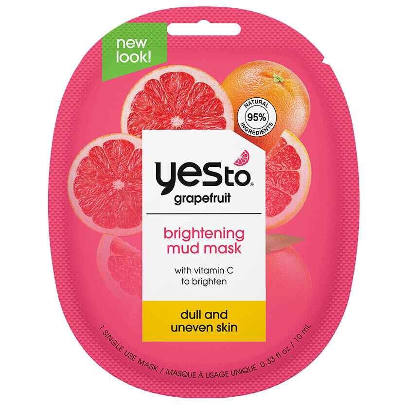 Yes to Grapefruit Brightening Mud Mask Single Use.