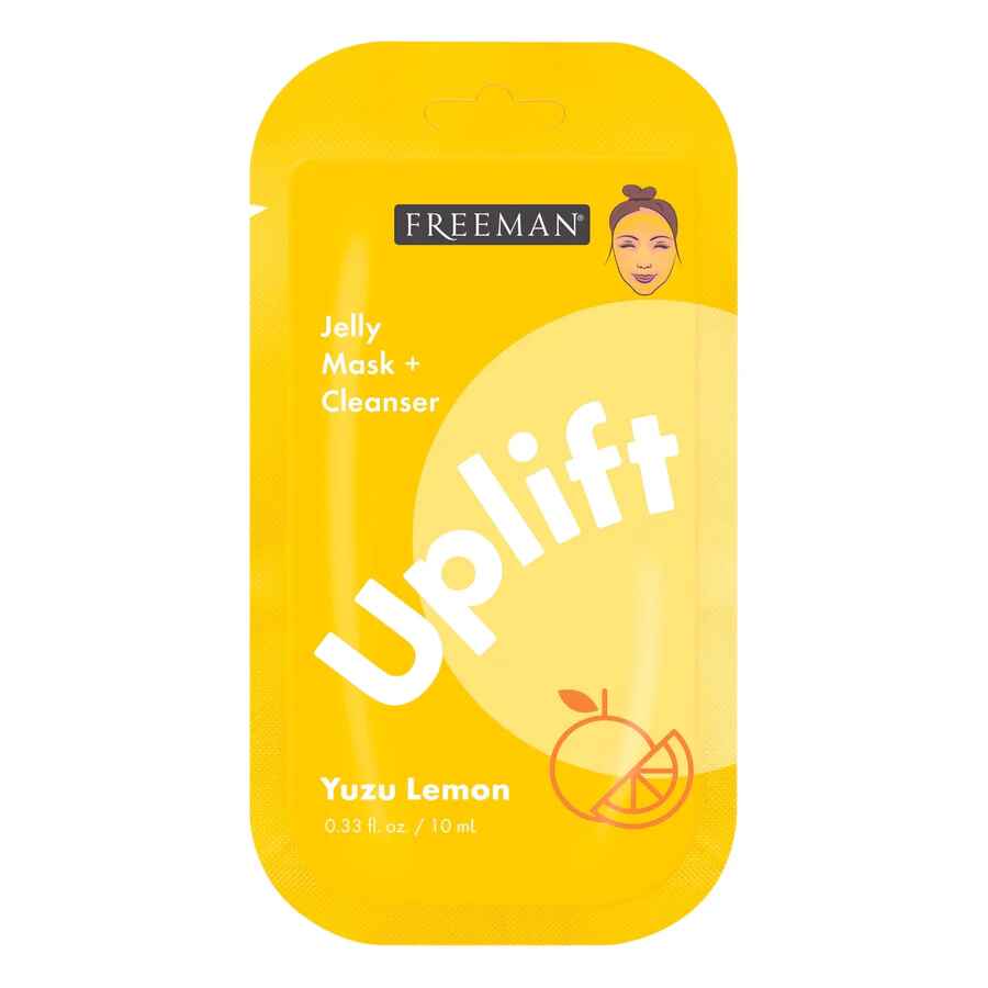 Freeman Calming and Cleansing Yuzu Lemon Jelly Mask.