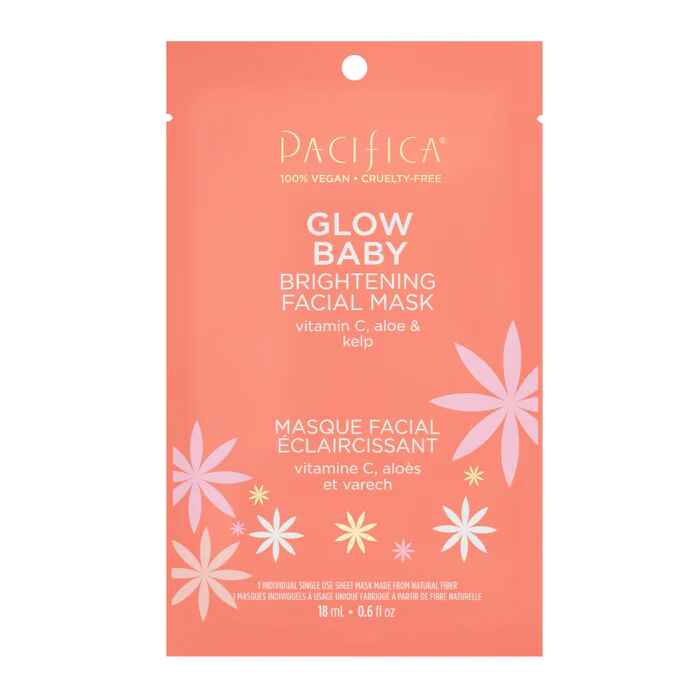Pacifica Glow Baby Brightening Facial Mask.