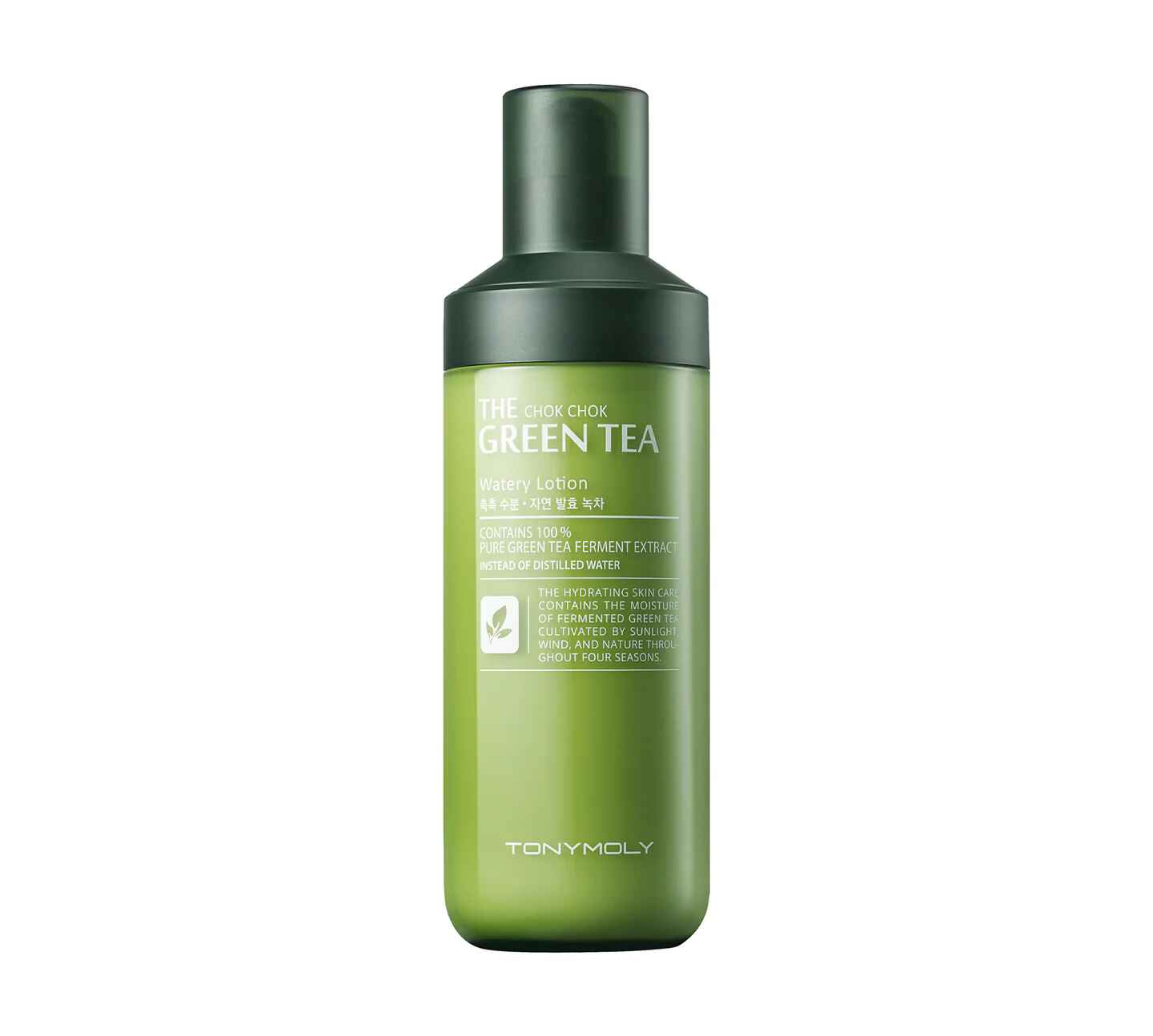 Tonymoly The Chok Chok Green Tea Watery Lotion.
