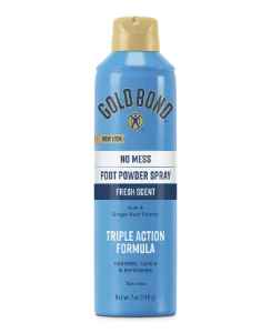 Gold Bond No Mess Foot Powder Spray.