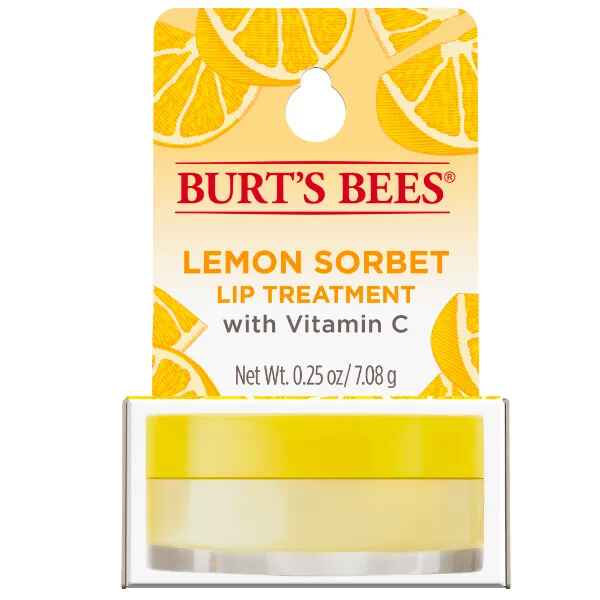 Burt's Bees Lemon Sorbet Lip Treatment.