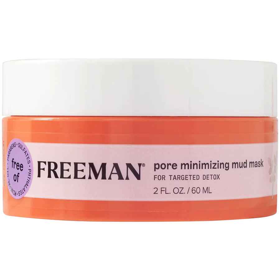 Freeman Pore Minimizing Clay Mud Facial Mask Jar.