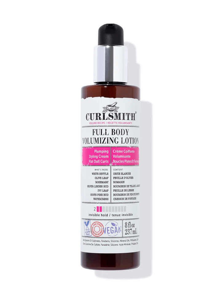Curlsmith FULL BODY VOLUMIZING LOTION.