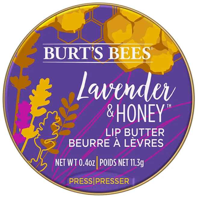 Burt's Bees Lavender and Honey Lip Butter.