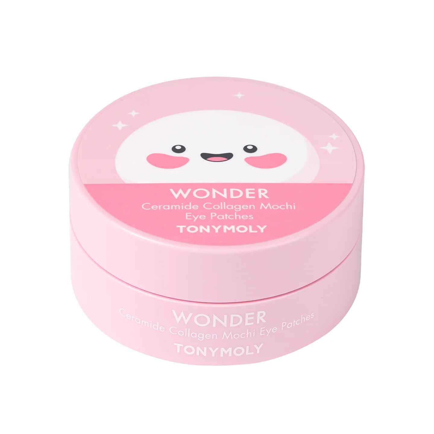 Tonymoly Wonder Ceramide Collagen Mochi Eye Patches.