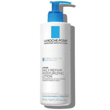 La Roche Posay LIPIKAR BODY LOTION FOR NORMAL TO DRY SKIN.