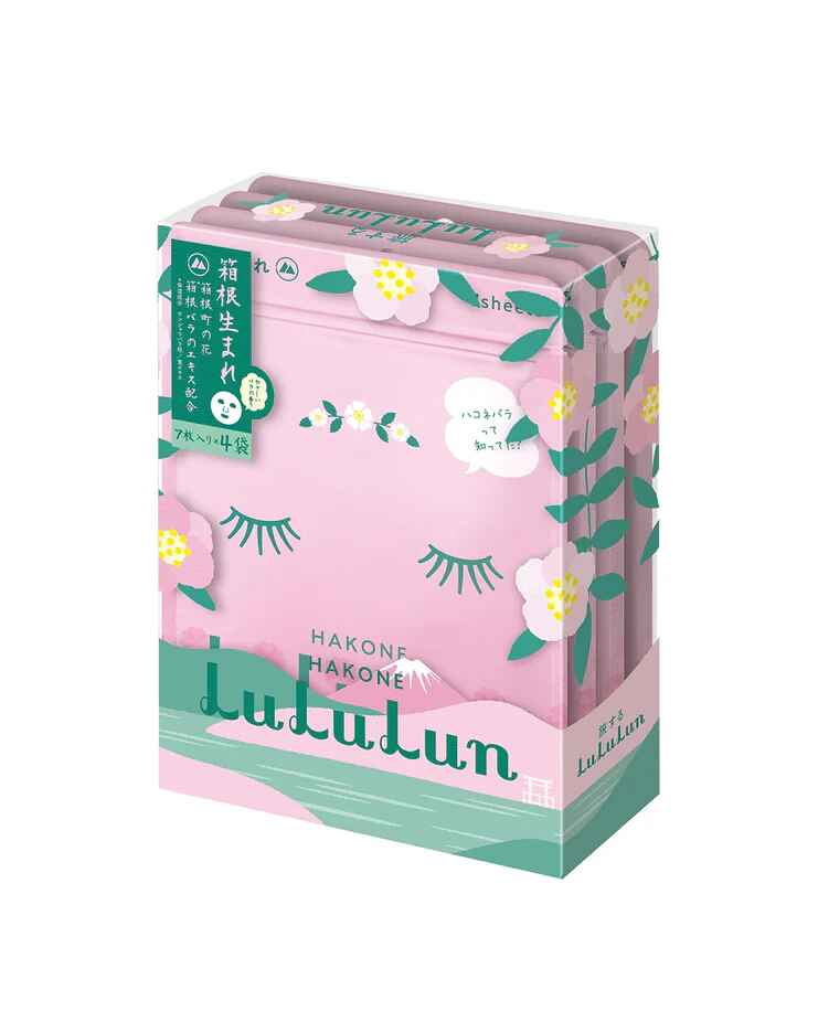 Lululun Travel Lululun Sheet Mask HAKONE ROSE.