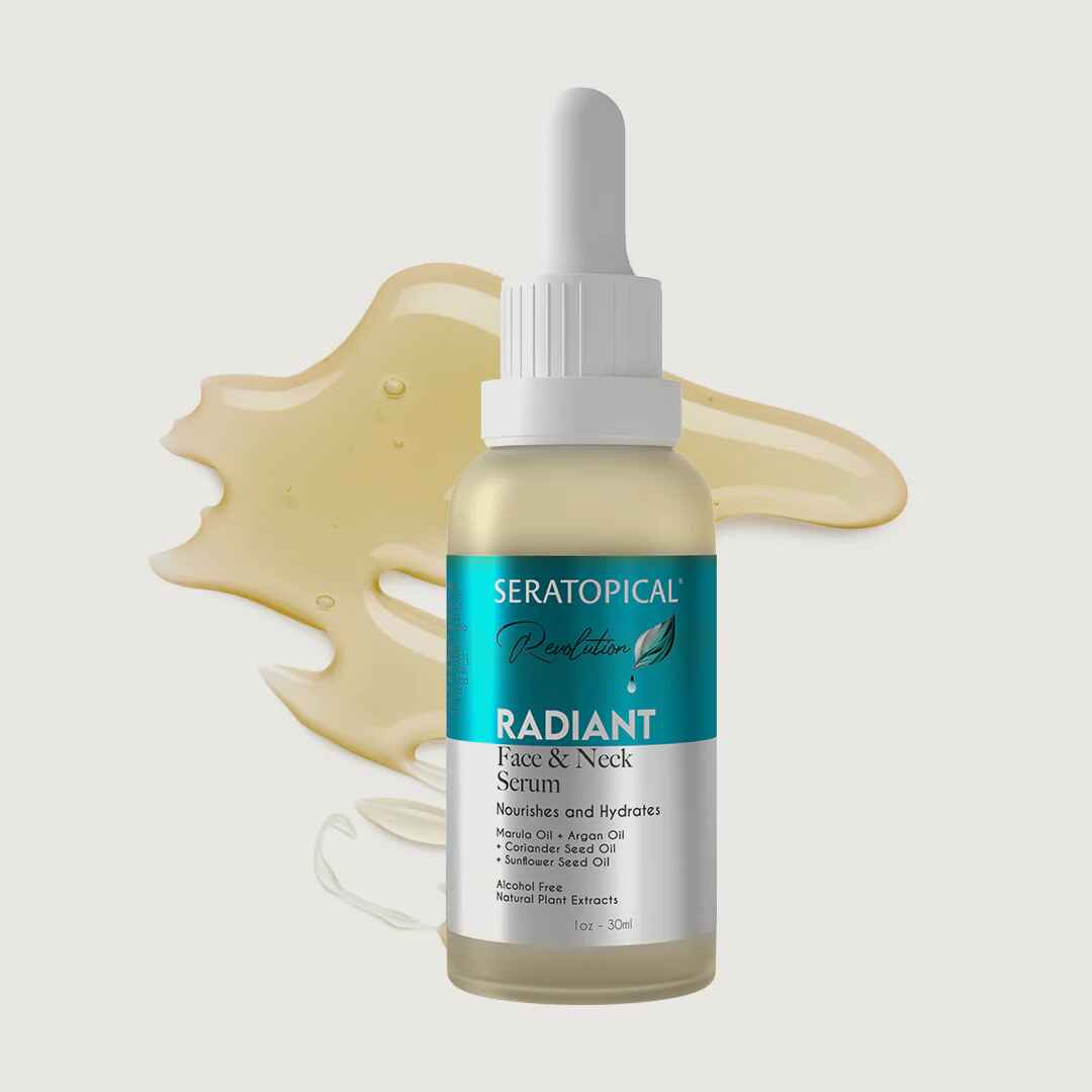 Sera labs Radiant Face Neck Serum.