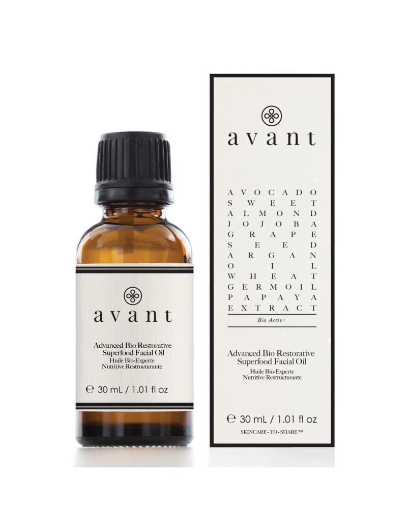 Avant skincare Advanced Bio Restorative Superfood Facial Oil.