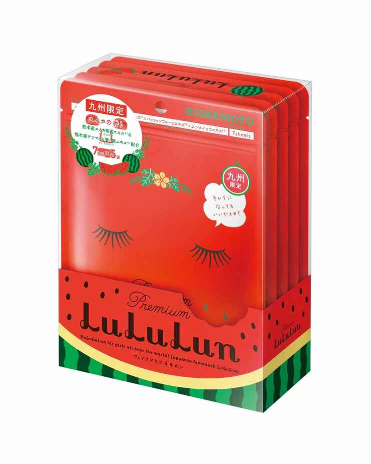 Lululun Travel Lululun Sheet Mask Kyushu WATERMELON.