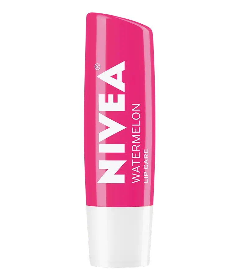 Nivea WATERMELON LIP CARE.