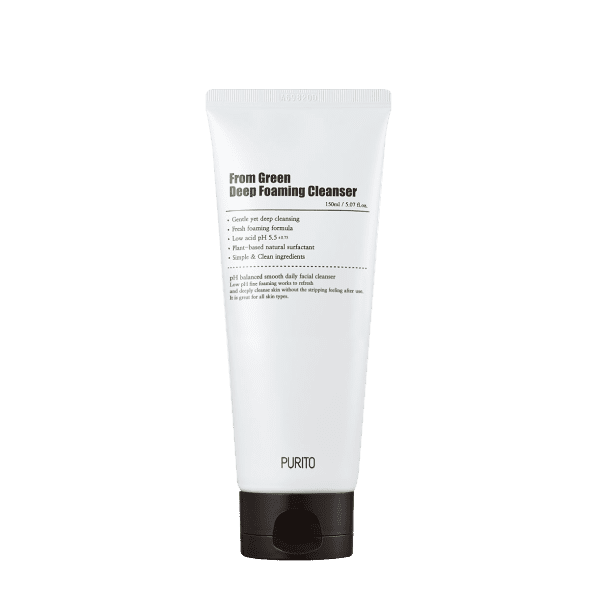 Purito From Green Deep Foaming Cleanser.