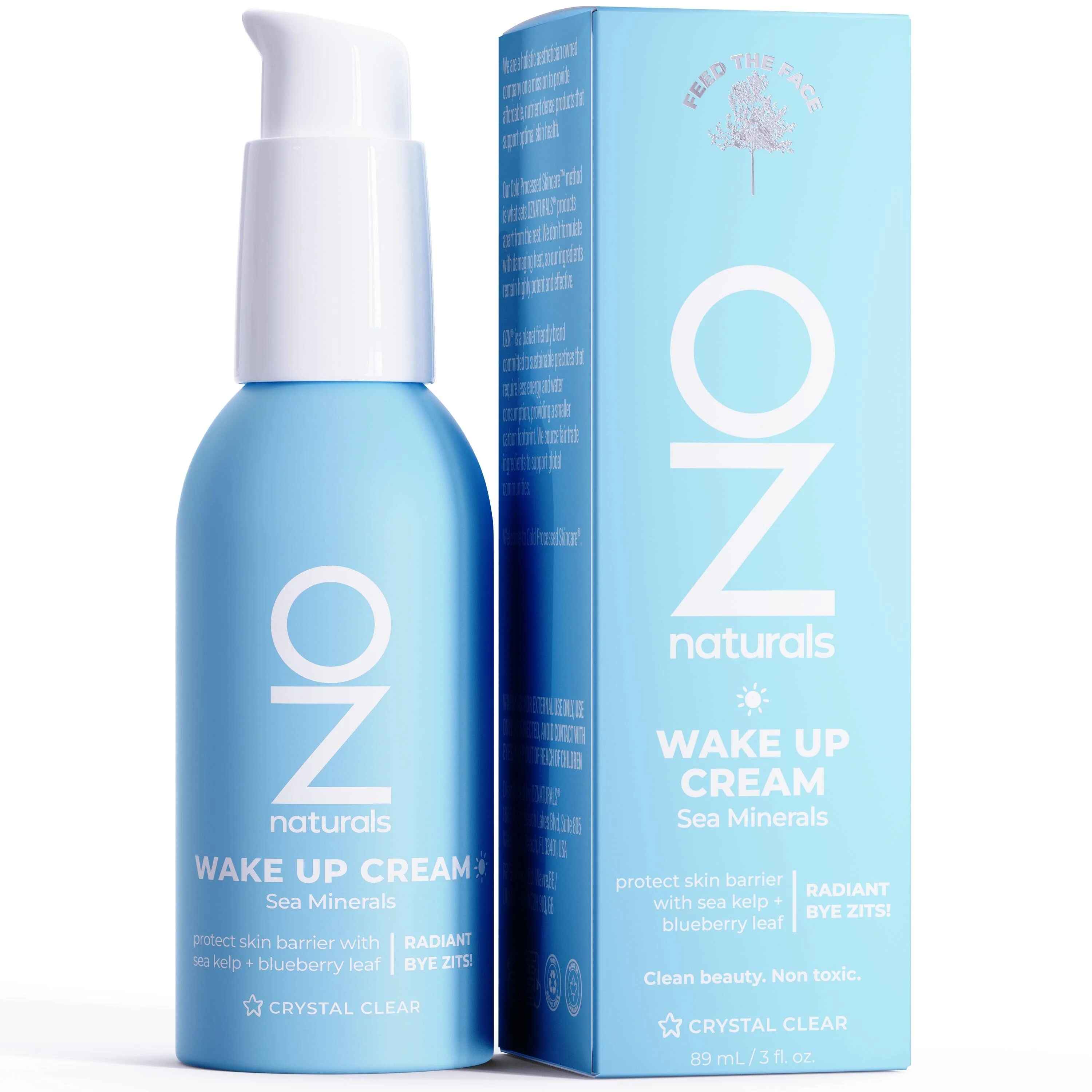 Oz Naturals Wake Up Cream.