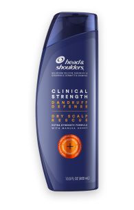 Head and shoulders CLINICAL STRENGTH DRY SCALP RESCUE SHAMPOO.