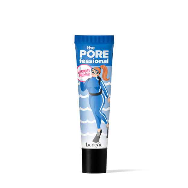 Benefit Cosmetics Hydrating face primer to minimize the look of pores.