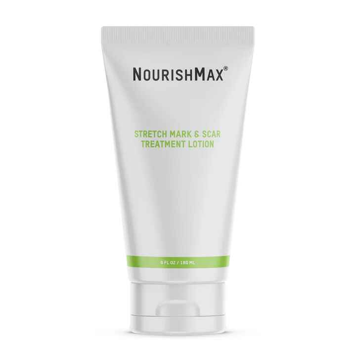 Nourish Max STRETCH MARK SCAR TREATMENT LOTION.