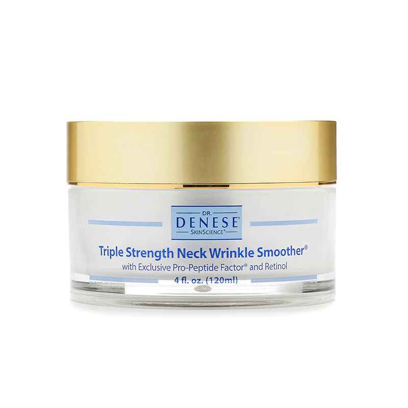 Dr Denese Skin Science Triple Strength Neck Wrinkle Smoother.