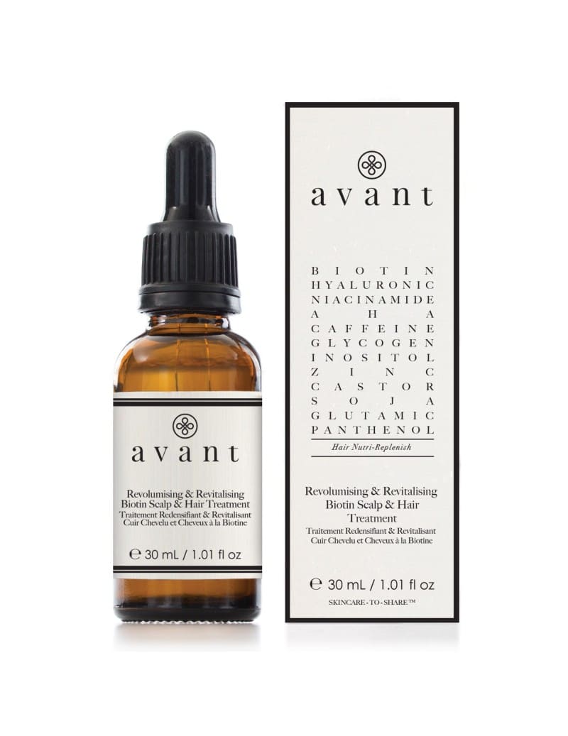 Avant skincare Revolumising & Revitalising Biotin Scalp & Hair Treatment.