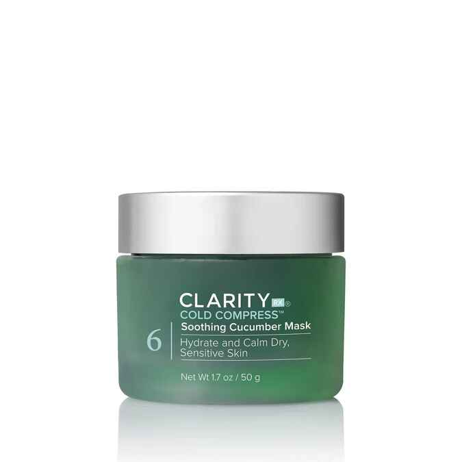 CLARITYRX Soothing Cucumber Mask.