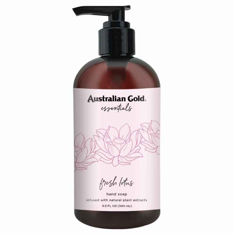 Australian gold ESSENTIALS FRESH LOTUS LIQUID HAND SOAP.