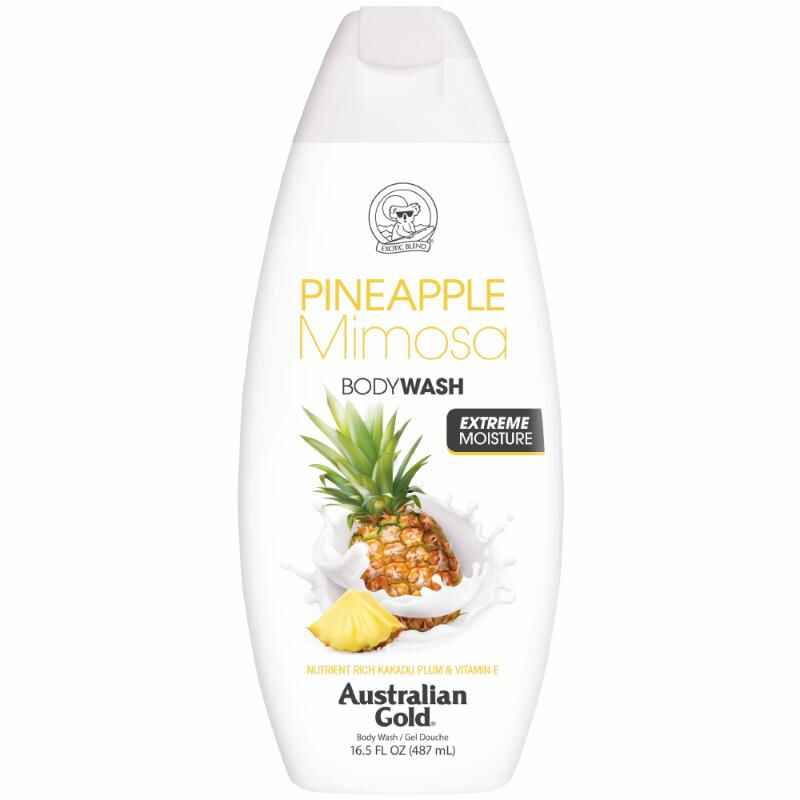 Australian gold PINEAPPLE MIMOSA BODY WASH.