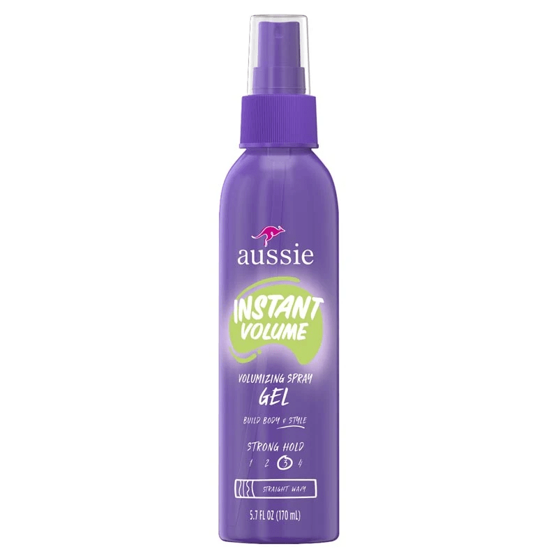 Aussie INSTANT VOLUME VOLUMIZING SPRAY GEL.
