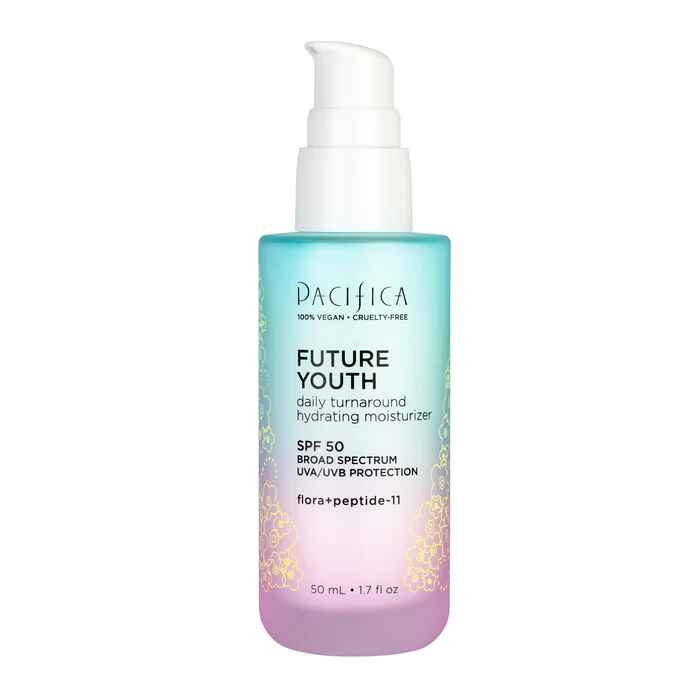 Pacifica FUTURE YOUTH Daily Turnaround Hydrating Moisturizer SPF 50.