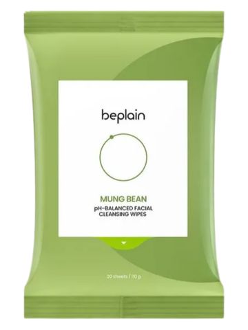 beplain-mung-bean-ph-balanced-facial-cleansing-wipes.