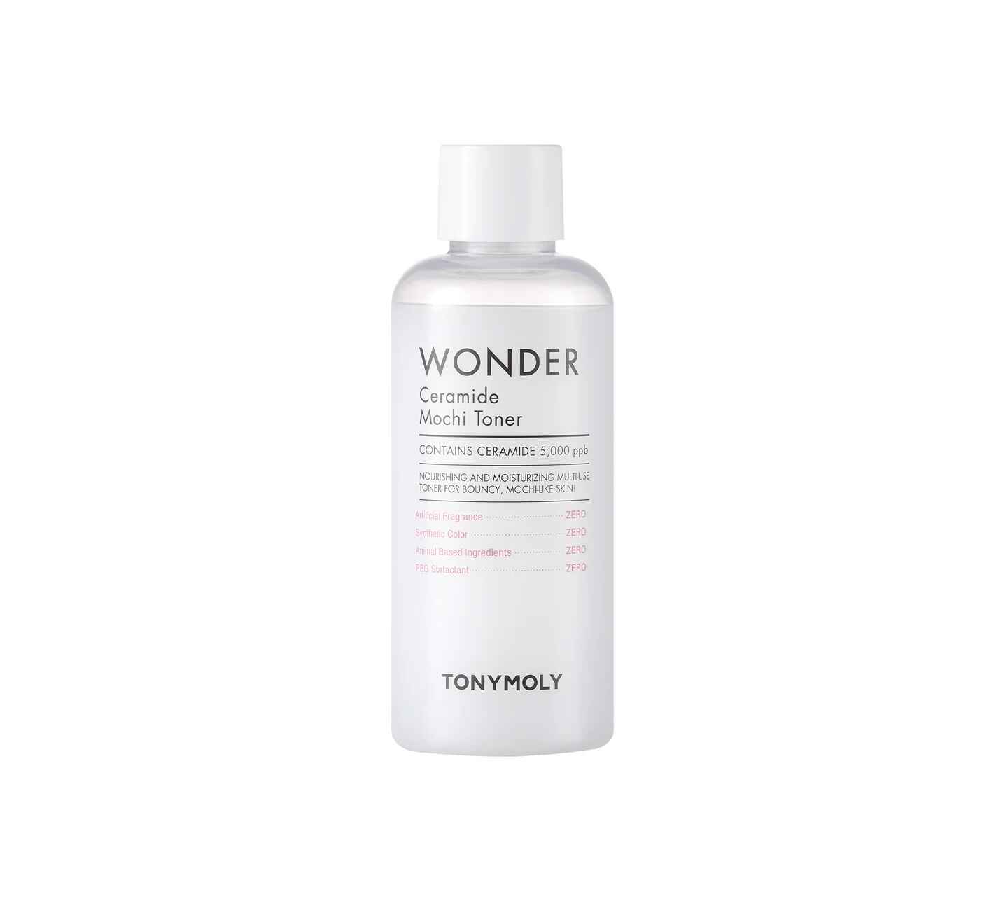 Tonymoly Wonder Ceramide Mochi Toner.