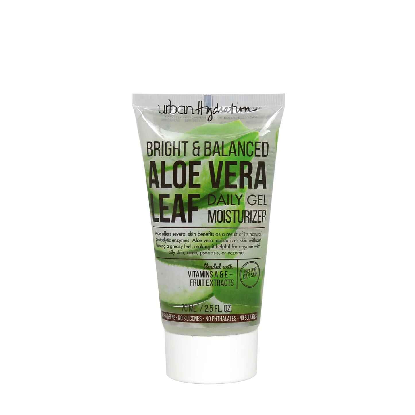 Urban Hydration Bright & Balanced Aloe Vera Leaf Gel Moisturizer.