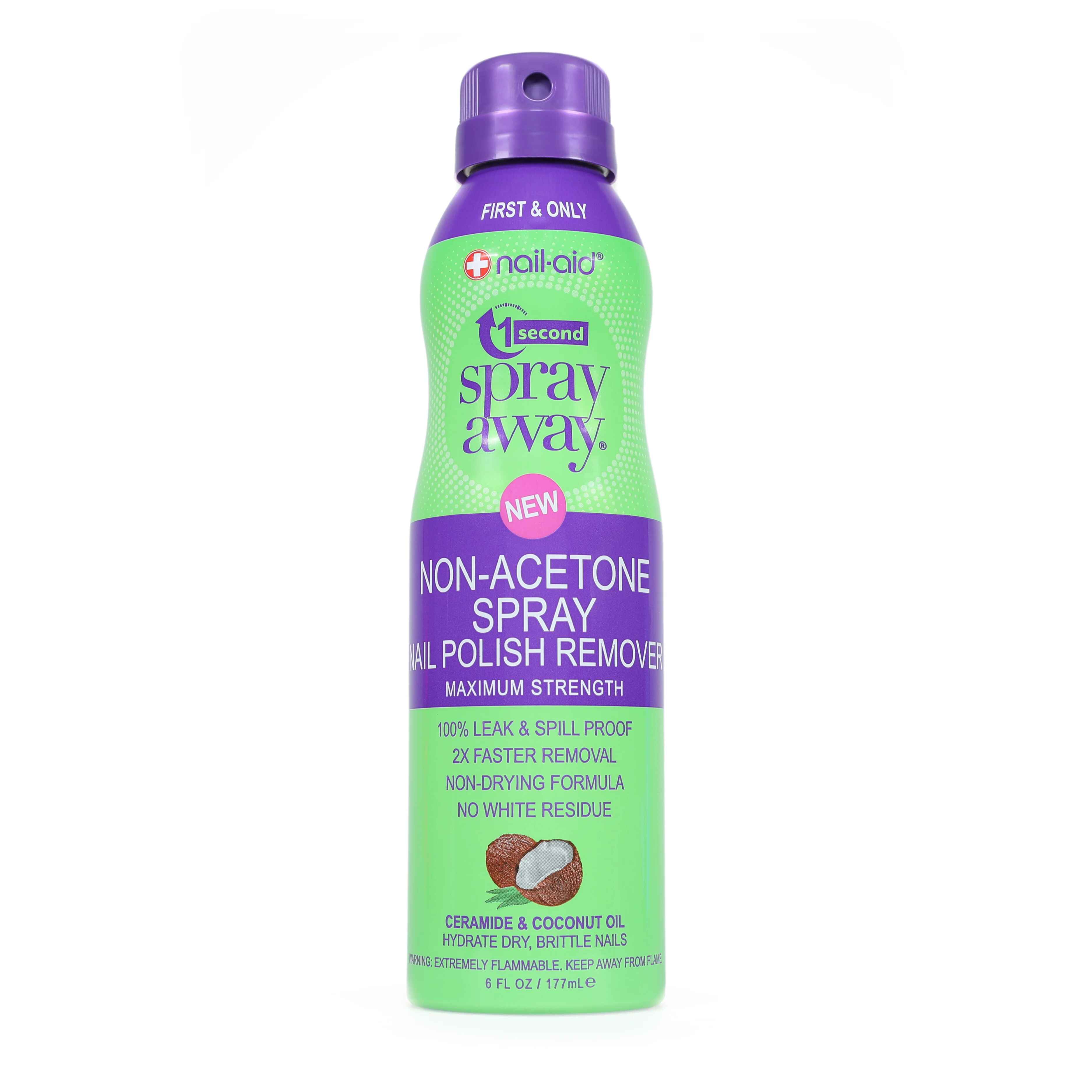 Nail Aid Non Acetone Spray Remover for dry brittle nails.