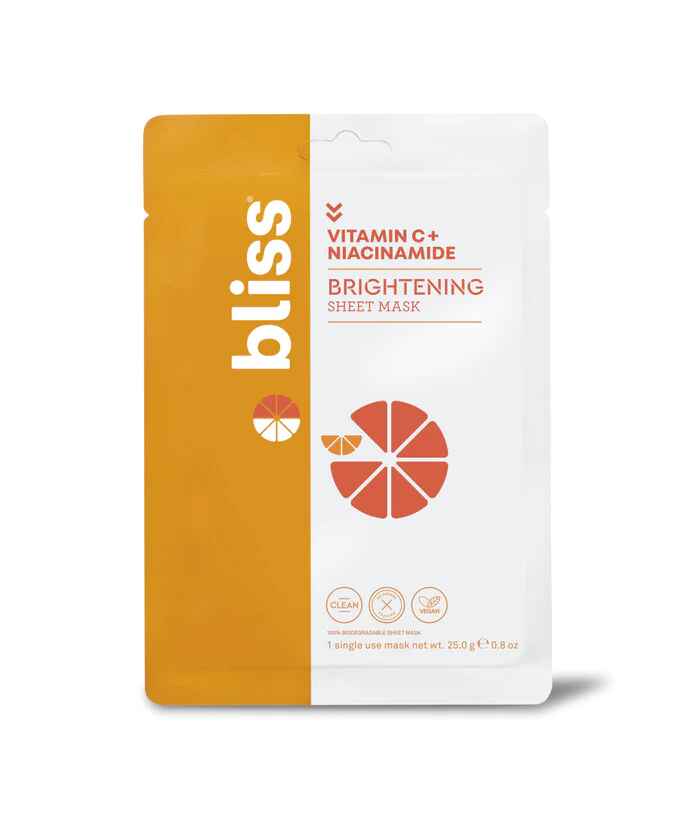 Bliss Brightening Sheet Mask.