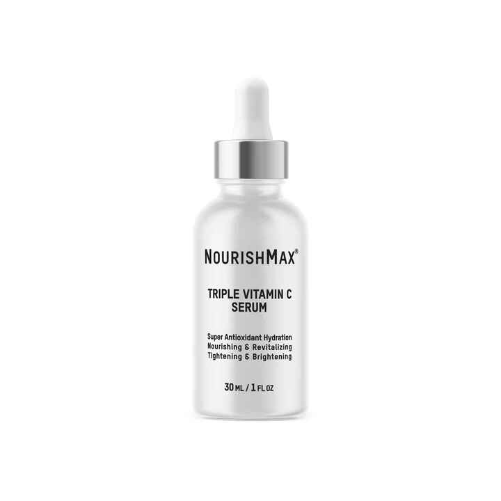 Nourish Max TRIPLE VITAMIN C SERUM.