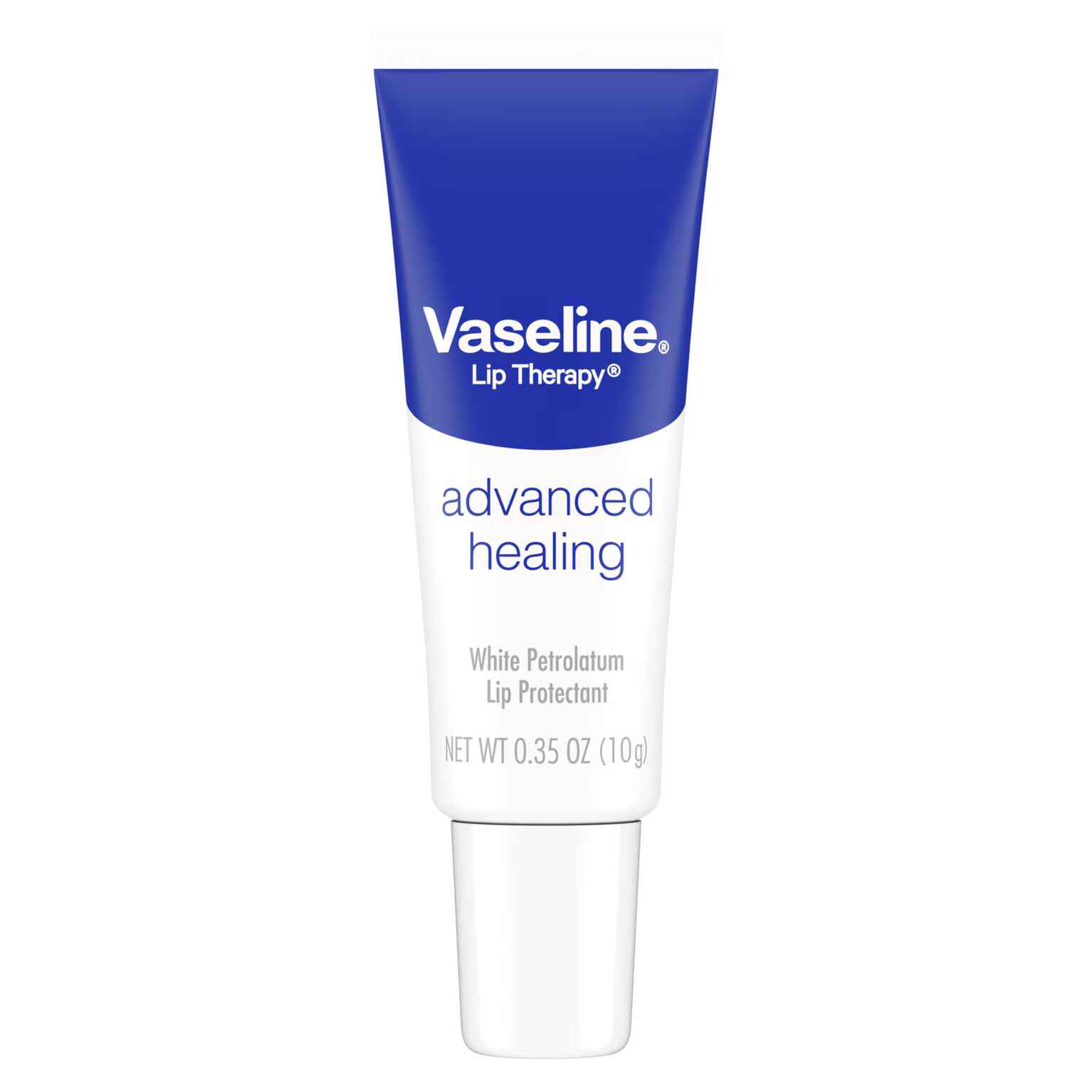 VASELINE LIP THERAPY ADVANCED HEALING TUBE.