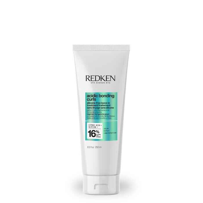 Redken ACIDIC BONDING CURLS SILICONE FREE LEAVE IN TREATMENT.