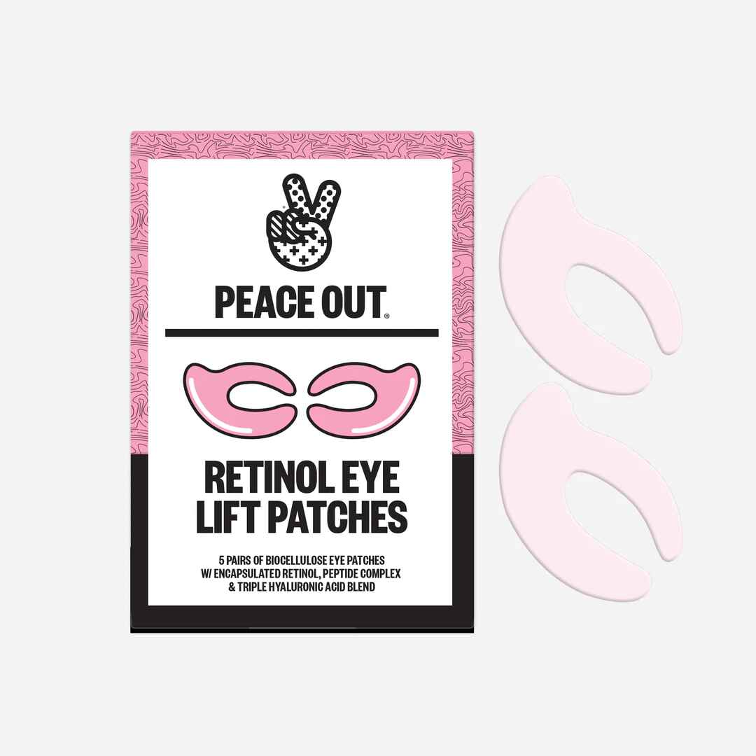 Peace Out RETINOL EYE LIFT PATCHES.