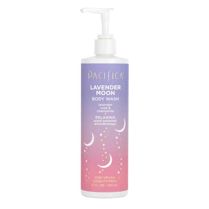 Pacifica Lavender Moon Body Wash.