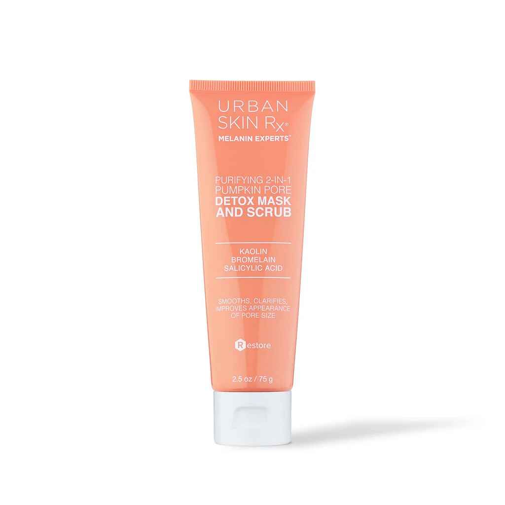 urban skin Purifying 2 In 1 Pumpkin Pore Detox Mask Scrub.