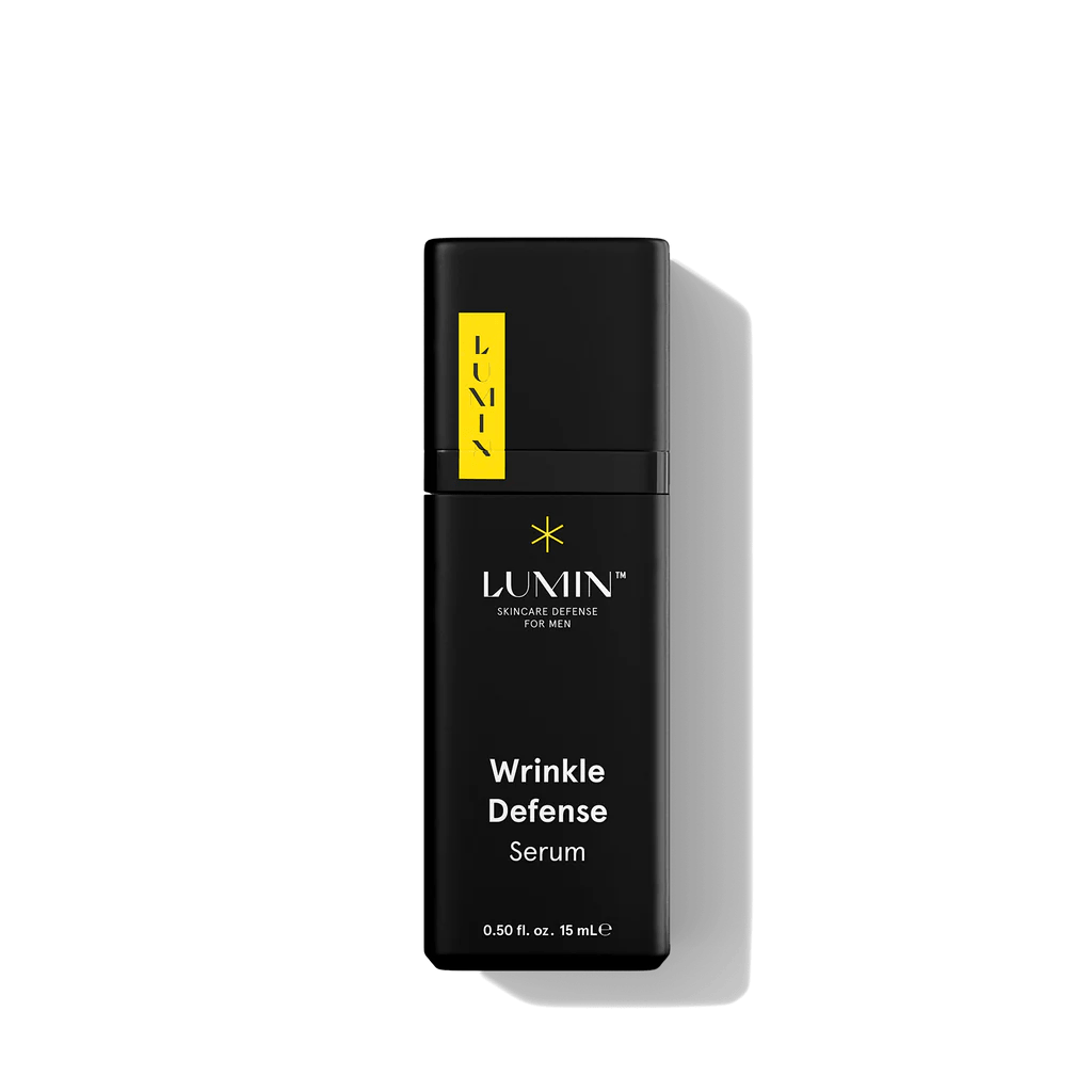 Lumin Wrinkle Defense Serum.