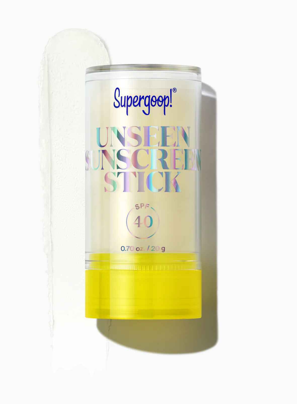 Supergoop Unseen Sunscreen Stick SPF 40.
