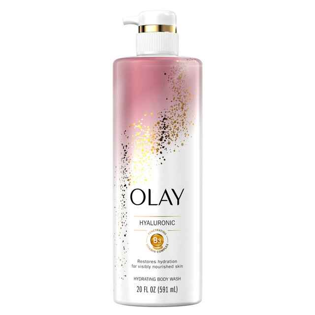 Olay Cleansing & Nourishing Body Wash VITAMIN B3 AND HYALURONIC ACID.