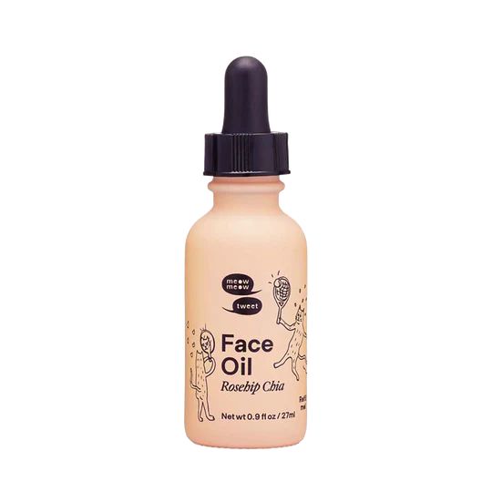 Meow Meow Tweet Face Oil Rosehip Chia.