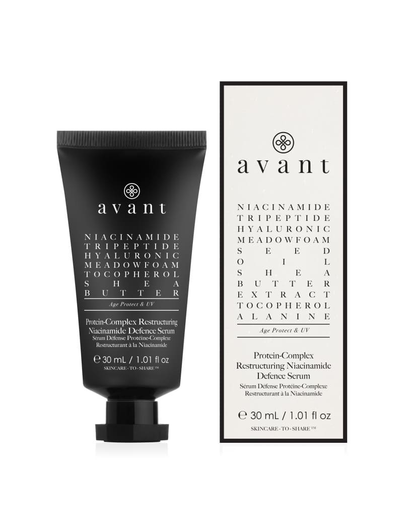 Avant skincare Protein-Complex Restructuring Niacinamide Defence Serum.