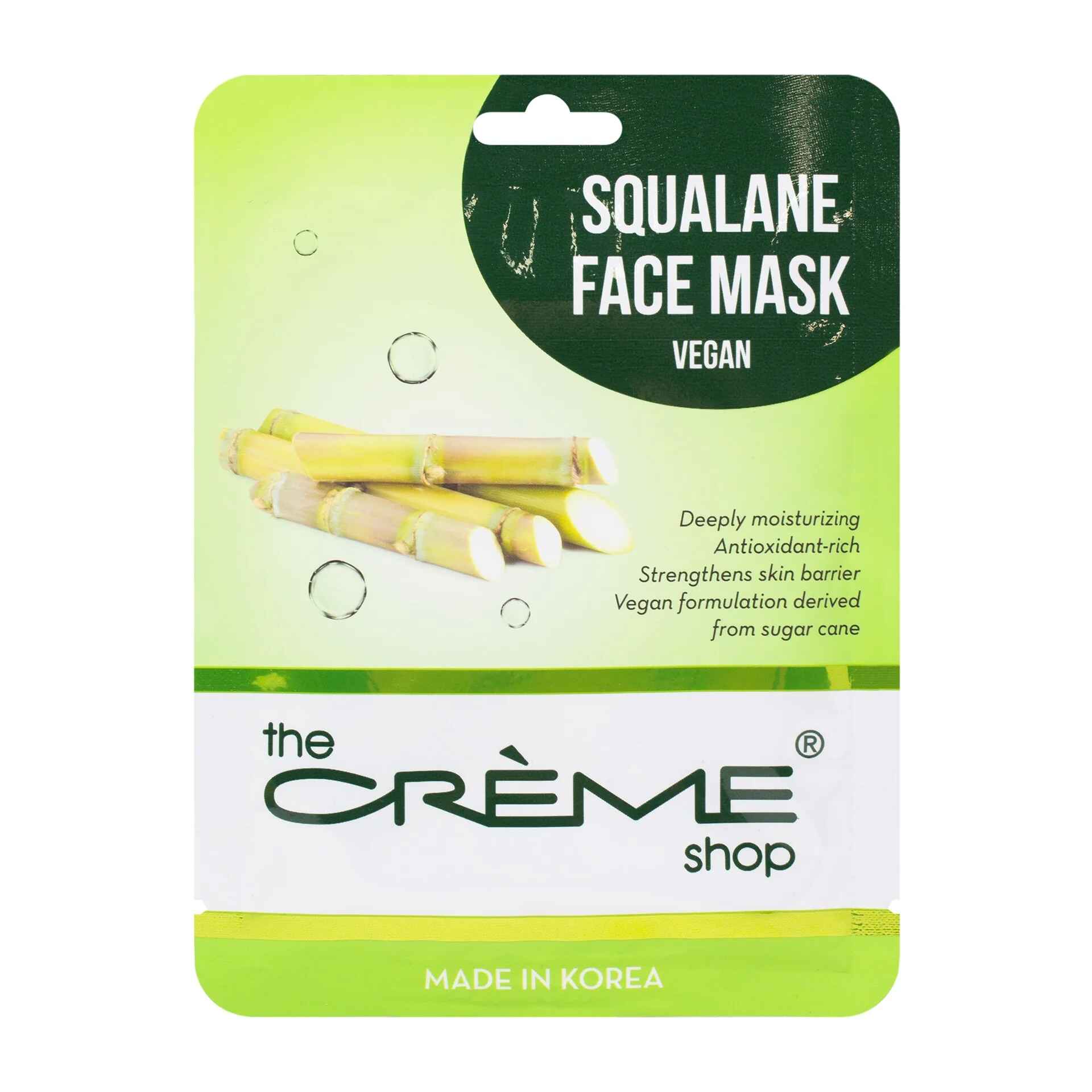 The Creme Shop SQUALANE ESSENCE SHEET MASK VEGAN HYDRATING.